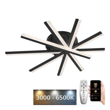 Dimbar LED ytmonterad ljuskrona LED/75W/230V 3000-6500K + fjärrkontroll