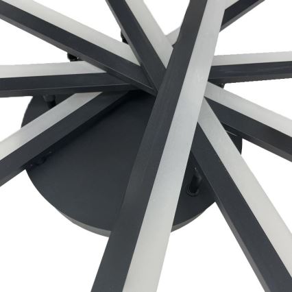 Dimbar LED ytmonterad ljuskrona LED/75W/230V 3000-6500K + fjärrkontroll