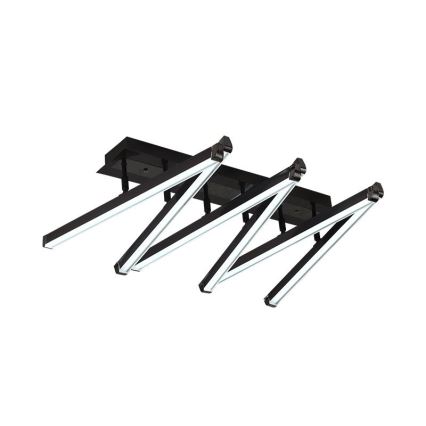 Dimbar LED ytmonterad ljuskrona LED/75W/230V 3000-6500K + fjärrkontroll