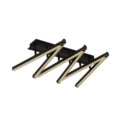 Dimbar LED ytmonterad ljuskrona LED/75W/230V 3000-6500K + fjärrkontroll