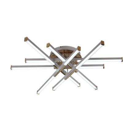 Dimbar LED ytmonterad ljuskrona LED/90W/230V 3000-6500K + fjärrkontroll