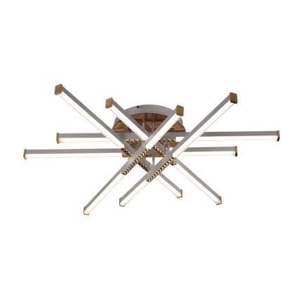 Dimbar LED ytmonterad ljuskrona LED/90W/230V 3000-6500K + fjärrkontroll