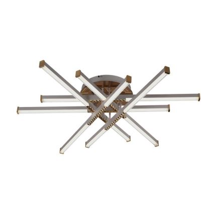 Dimbar LED ytmonterad ljuskrona LED/90W/230V 3000-6500K + fjärrkontroll