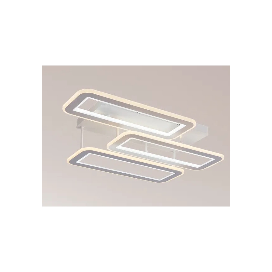 Dimbar LED ytmonterad ljuskrona LED/90W/230V 3000-6500K + fjärrkontroll