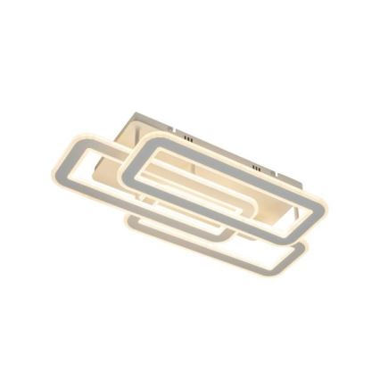 Dimbar LED ytmonterad ljuskrona LED/90W/230V 3000-6500K + fjärrkontroll