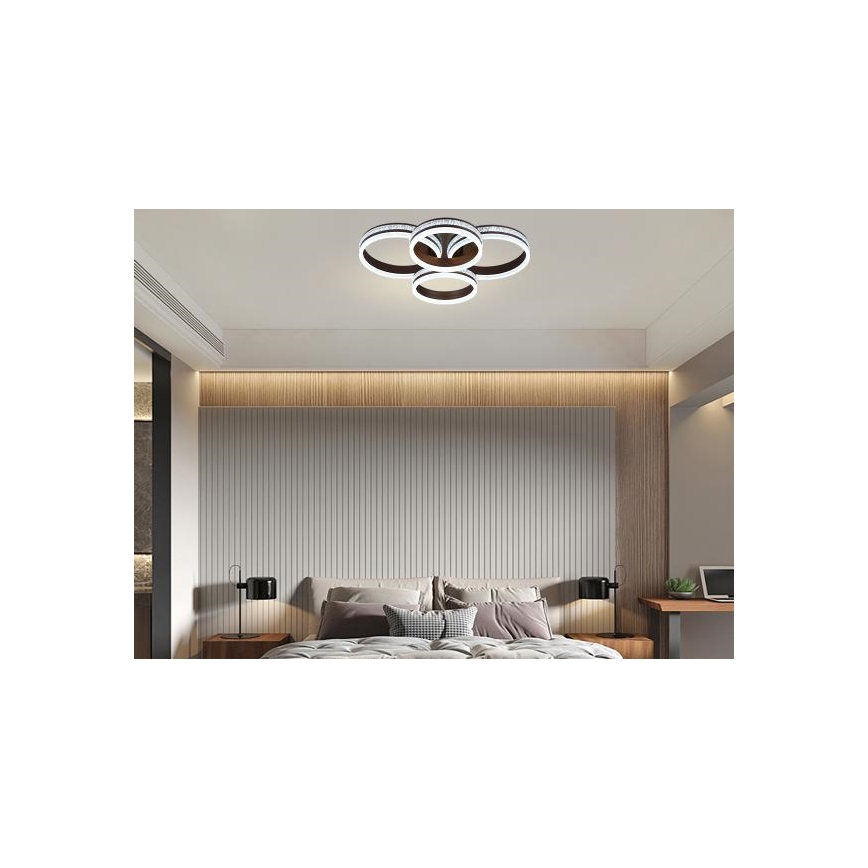 Dimbar LED ytmonterad taklampa LED/150W/230V 3000-6500K + fjärrkontroll