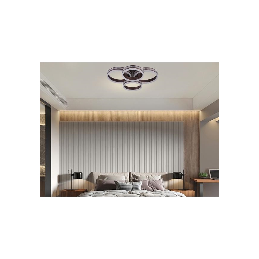 Dimbar LED ytmonterad taklampa LED/150W/230V 3000-6500K + fjärrkontroll