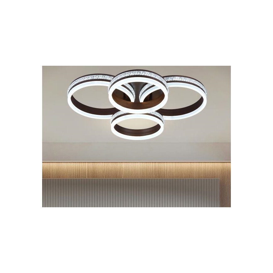 Dimbar LED ytmonterad taklampa LED/150W/230V 3000-6500K + fjärrkontroll