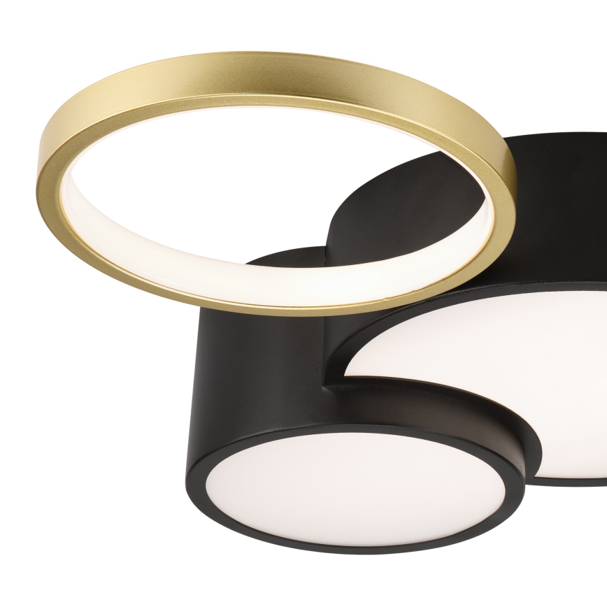 Dimbart takarmatur ALIZEE LED/30W/230V 3000-6500K svart/guld