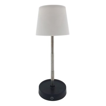Dimbar touchstyrd LED-bordslampa LED/3W/5V USB 800 mAh vit