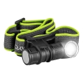 Dimbar uppladdningsbar 3-i-1 LED-pannlampa med rött ljus LED/10W/5V IP66 500 lm 800 mAh
