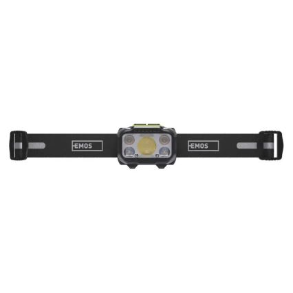 Dimbar uppladdningsbar pannlampa LED/3xAAA/1000 mAh 3,7V