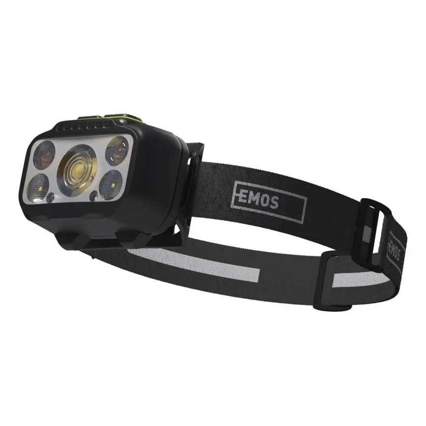 Dimbar uppladdningsbar pannlampa LED/3xAAA/1000 mAh 3,7V