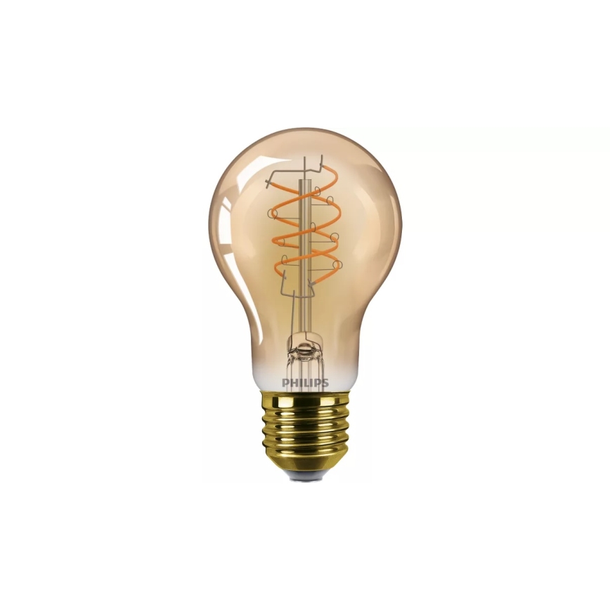 Dimbar VINTAGE LED-lampa Philips A60 E27, 7,3 W, 230 V, 2200 K