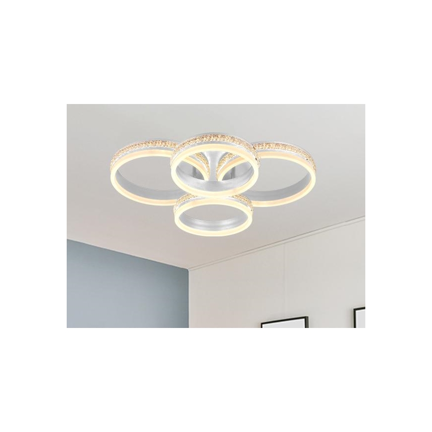 Dimbar ytmonterad LED-taklampa LED/150W/230V 3000-6500K + fjärrkontroll