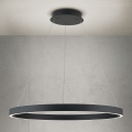 Dimbara LED-pendellampa på kabel KOLK LED/80W/230V 2700/3000/4000K Ø 80 cm svart
