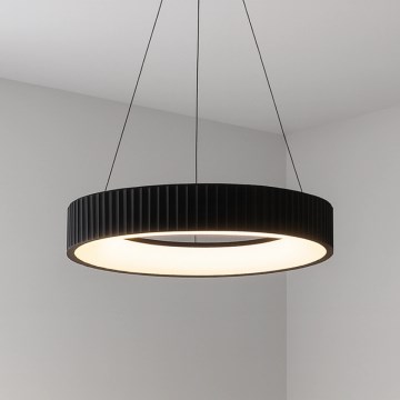 Dimbart LED-pendel på wire LED/75W/230V 3000-6500K Ø 49 cm + fjärrkontroll