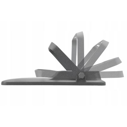 LED Dimbar solcellsstrålkastare LED/150W/3,2V 5000K 15000 mAh IP65 svart + fjärrkontroll