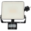 Dimbart LED-strålkastare med rörelsesensor för vägguttag SmartLife LED/20W/230V 3000-6500K IP44 Wi-Fi