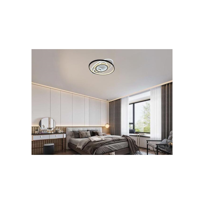 Dimbart LED-takarmatur 105W/230V 3000–6500K + fjärrkontroll