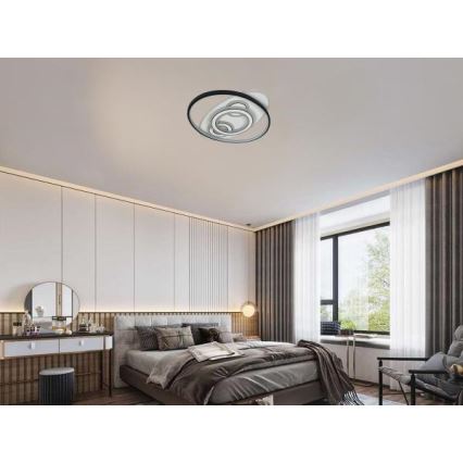 Dimbart LED-takarmatur 105W/230V 3000–6500K + fjärrkontroll