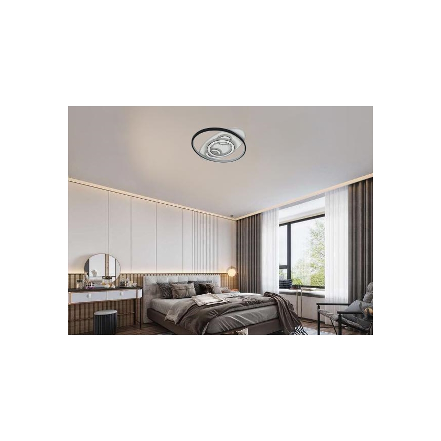 Dimbart LED-takarmatur 105W/230V 3000–6500K + fjärrkontroll