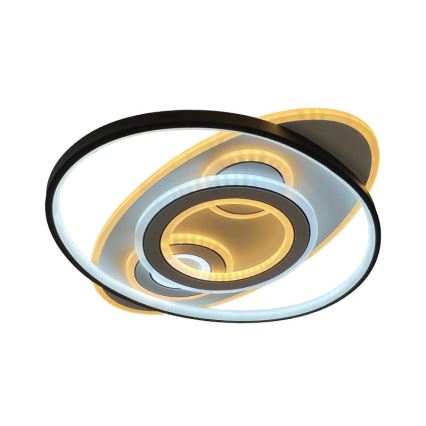 Dimbart LED-takarmatur 105W/230V 3000–6500K + fjärrkontroll