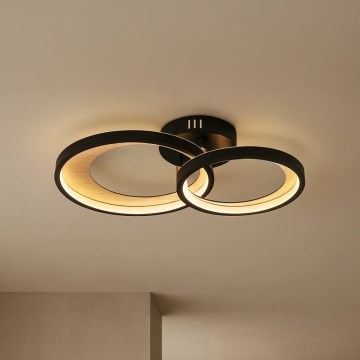 Dimbart LED-takarmatur, 35 W, 230 V, 3000–6500 K – inklusive fjärrkontroll