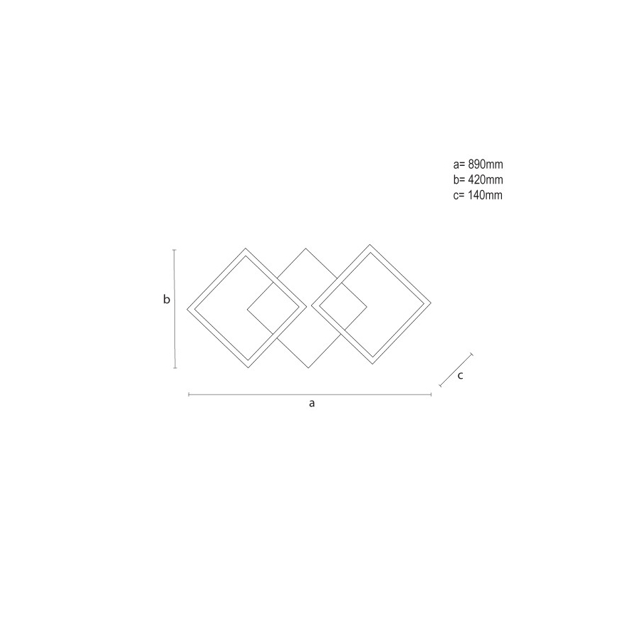 Dimbart LED-takarmatur 85W/230V 3000-6500K + fjärrkontroll