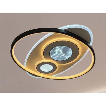 Dimbart LED-takarmatur LED/105W/230V 3000-6500K + fjärrkontroll