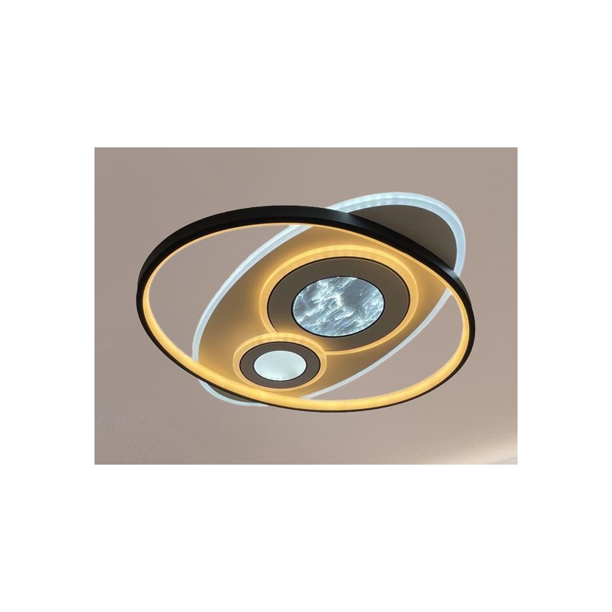 Dimbart LED-takarmatur LED/105W/230V 3000-6500K + fjärrkontroll