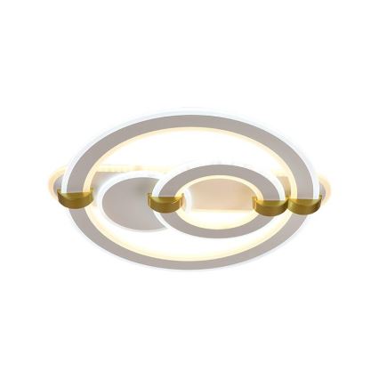 Dimbart LED-takarmatur LED/120W/230V 3000-6500K + fjärrkontroll