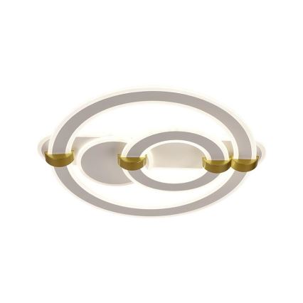 Dimbart LED-takarmatur LED/120W/230V 3000-6500K + fjärrkontroll