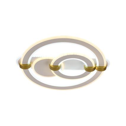 Dimbart LED-takarmatur LED/120W/230V 3000-6500K + fjärrkontroll