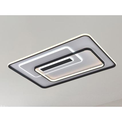 Dimbart LED-takarmatur LED/160W/230V 3000-6500K + fjärrkontroll