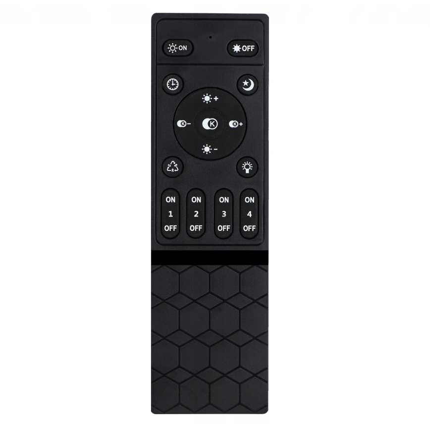 Dimbart LED takarmatur LED/30W/230V 3000-6500K svart Wi-Fi Tuya + fjärrkontroll