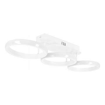 Dimbart LED-takarmatur LED/30W/230V 3000-6500K vit Wi-Fi Tuya + fjärrkontroll