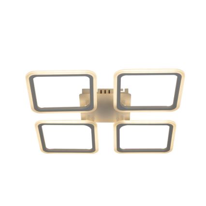 Dimbart LED-takarmatur LED/95W/230V 3000-6500K + fjärrkontroll