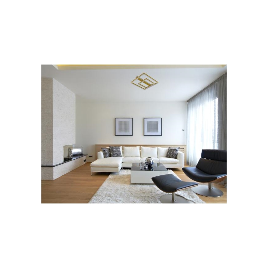 Dimbart LED-takarmatur LED/95W/230V 3000-6500K + fjärrkontroll