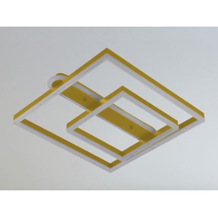 Dimbart LED-takarmatur LED/95W/230V 3000-6500K + fjärrkontroll