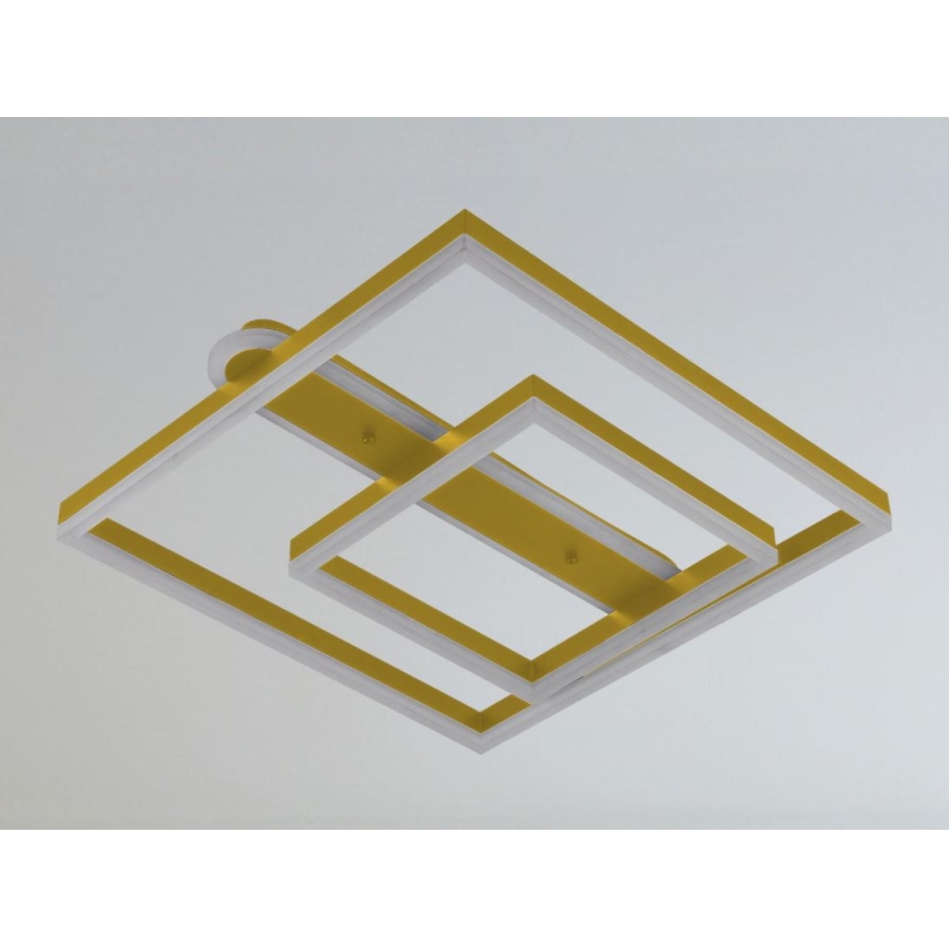 Dimbart LED-takarmatur LED/95W/230V 3000-6500K + fjärrkontroll