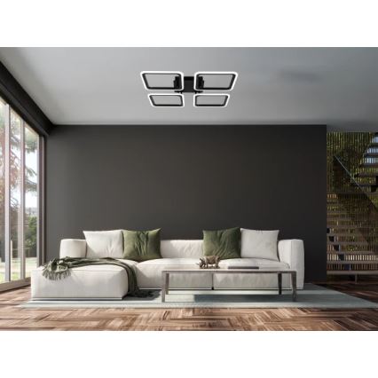 Dimbart LED-taklampa LED/95W/230V 3000-6500K + fjärrkontroll