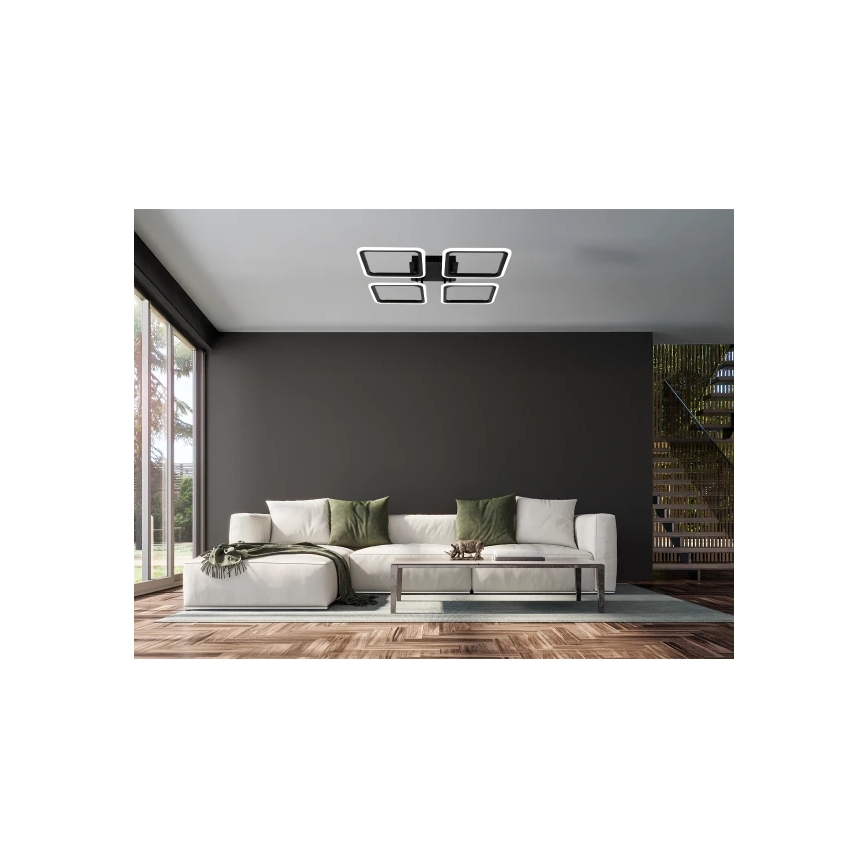 Dimbart LED-taklampa LED/95W/230V 3000-6500K + fjärrkontroll