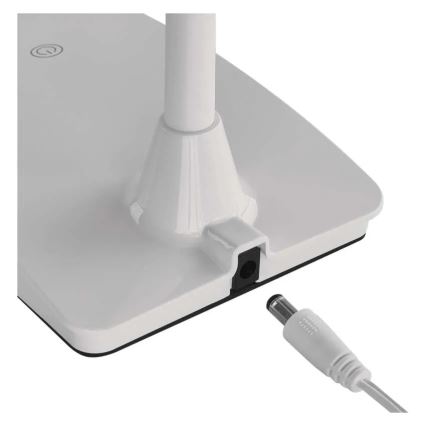 Dimmbar LED-bordslampa EDDY LED/6W/230V 3000/4500/6800K vit