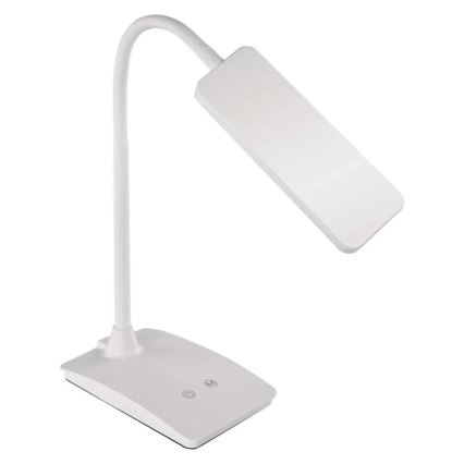 Dimmbar LED-bordslampa EDDY LED/6W/230V 3000/4500/6800K vit