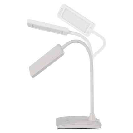 Dimmbar LED-bordslampa EDDY LED/6W/230V 3000/4500/6800K vit