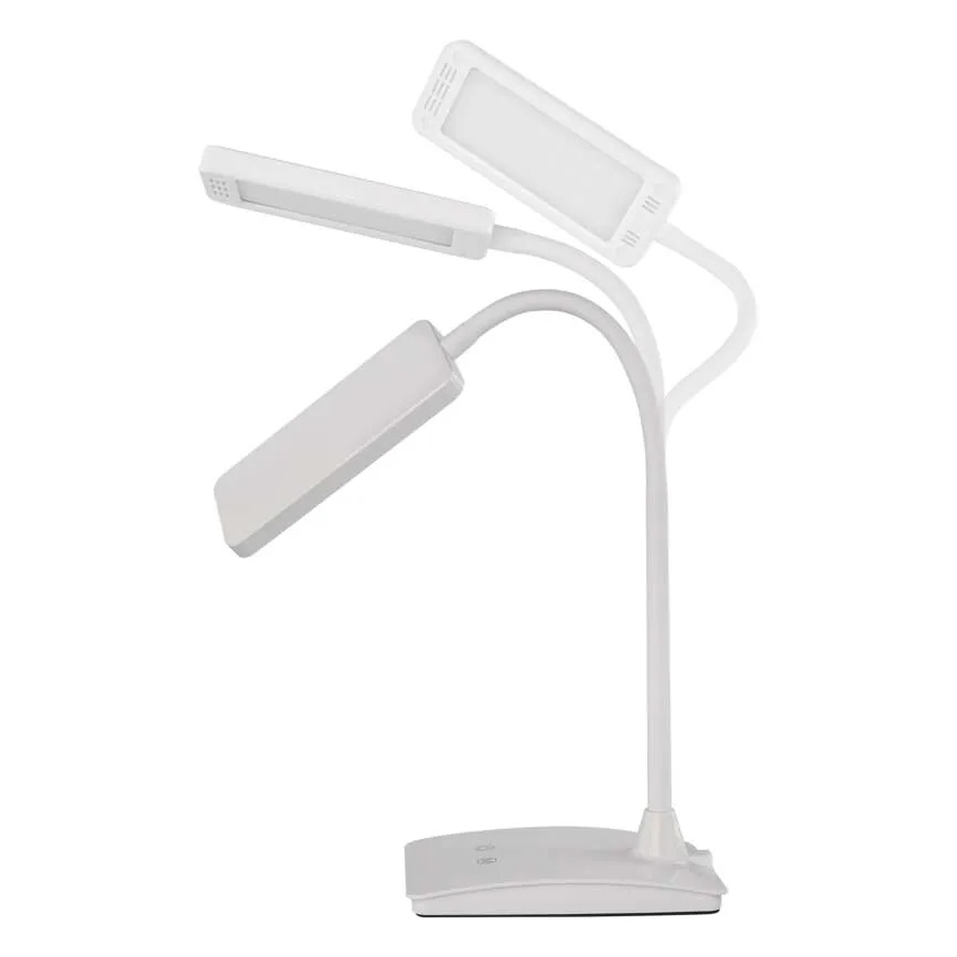 Dimmbar LED-bordslampa EDDY LED/6W/230V 3000/4500/6800K vit
