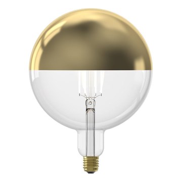 Dimmbar LED-filamentlampa med kupol FILAMENT G200 E27/6W/230V 1800K guld CRI 90