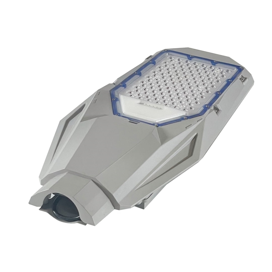 LED dimbar gatlampa med skymningssensor och solpanel LED/200W/20000 mAh 6500K IP65 grå