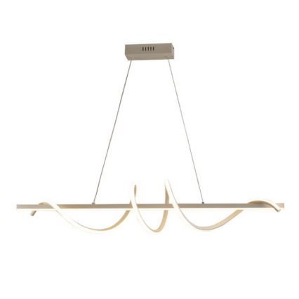 Dimmbar LED-hänglampa med vajer LED/50W/230V 3000-6500K 100 cm + fjärrkontroll